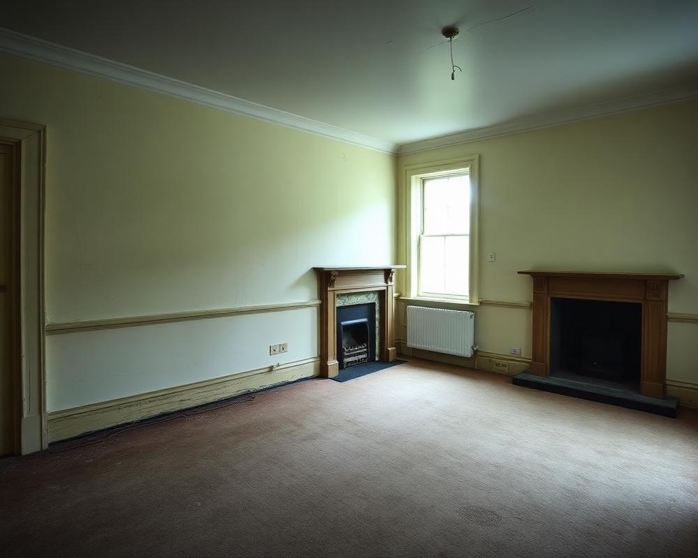 Living Room Decorating before work started